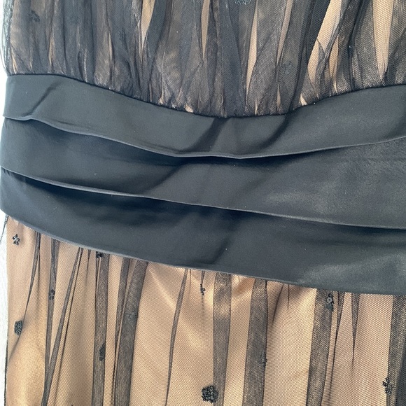 Gently used black beaded party dress - Picture 8 of 8